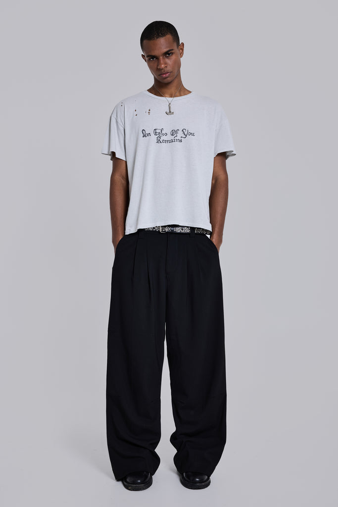 Shop Goliath Black Suit Pants | Jaded London | Clothing