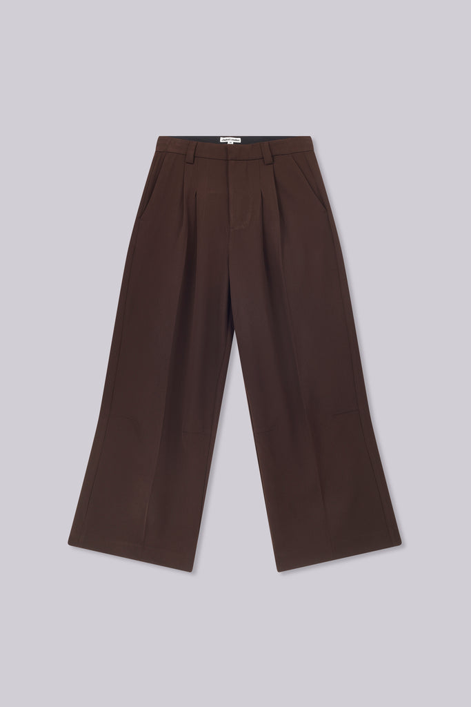 Chocolate Brown Goliath Suit Pants