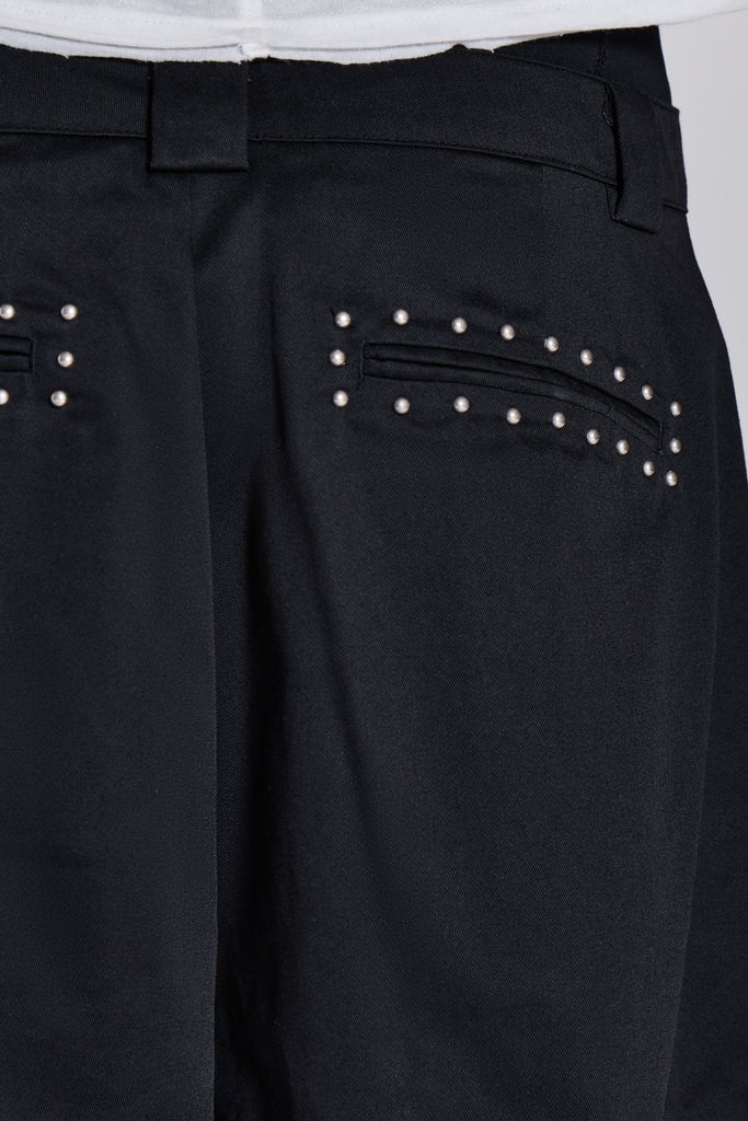 Studded Black Goliath Pants | Jaded London | Clothing