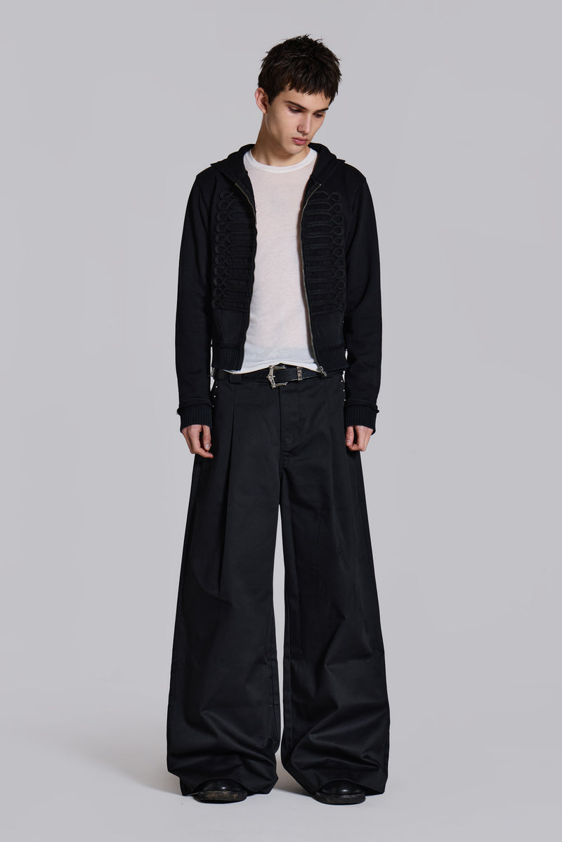 Studded Black Goliath Pants | Jaded London | Clothing
