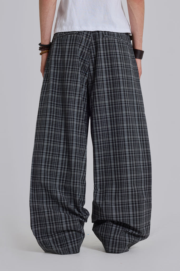 パンツ JADED LONDON GOLIATH SUIT PANTS Black Check Goliath Suit Trousers | Jaded London | Clothing