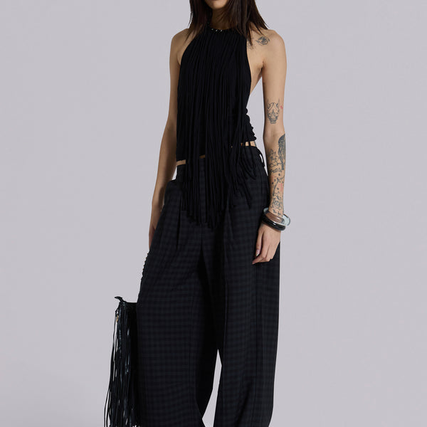 Gingham Goliath Suit Pants | Jaded London | Clothing