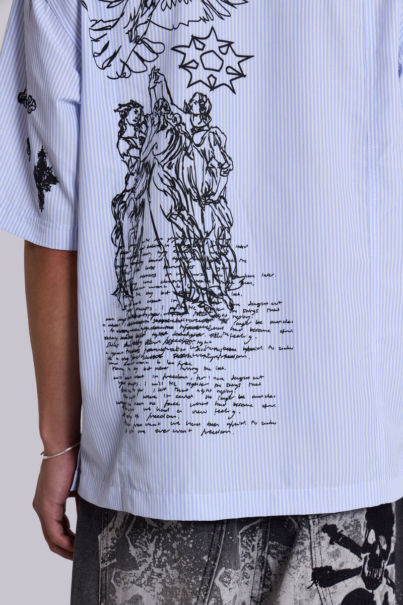 Sketch Pinstripe Shirt