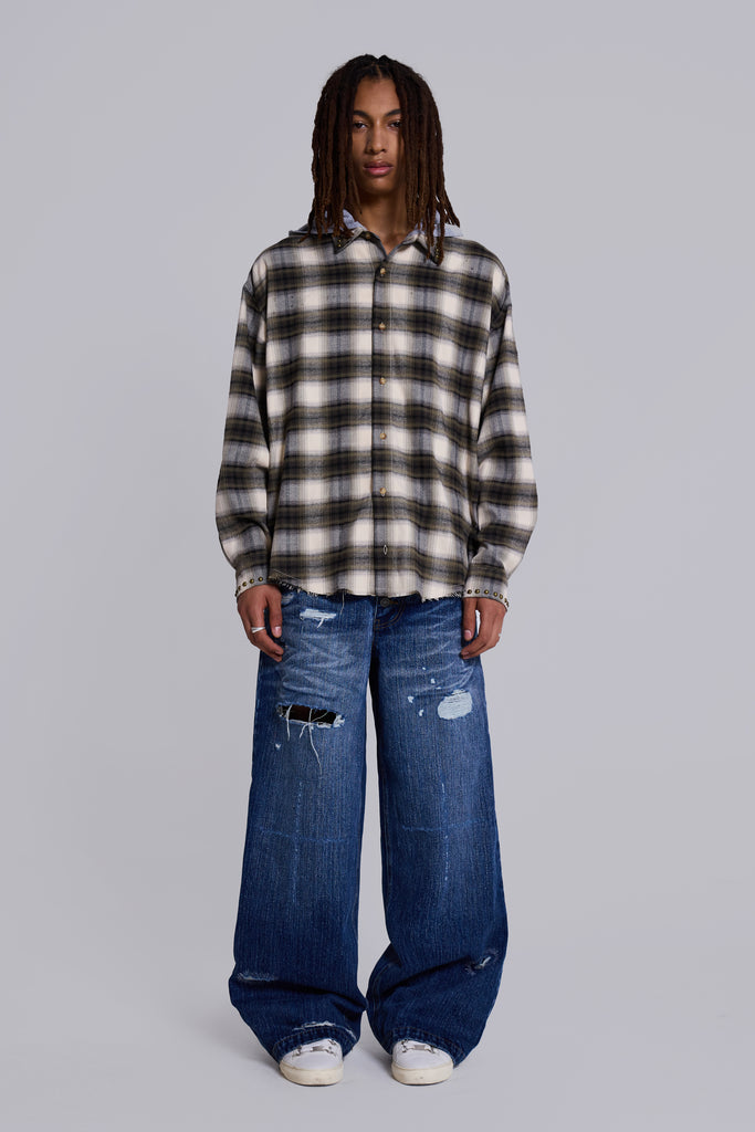 Taku Hooded Flannel Shirt