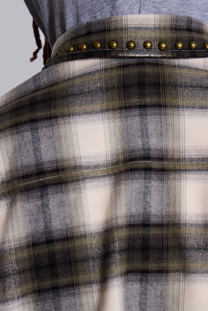 Taku Hooded Flannel Shirt