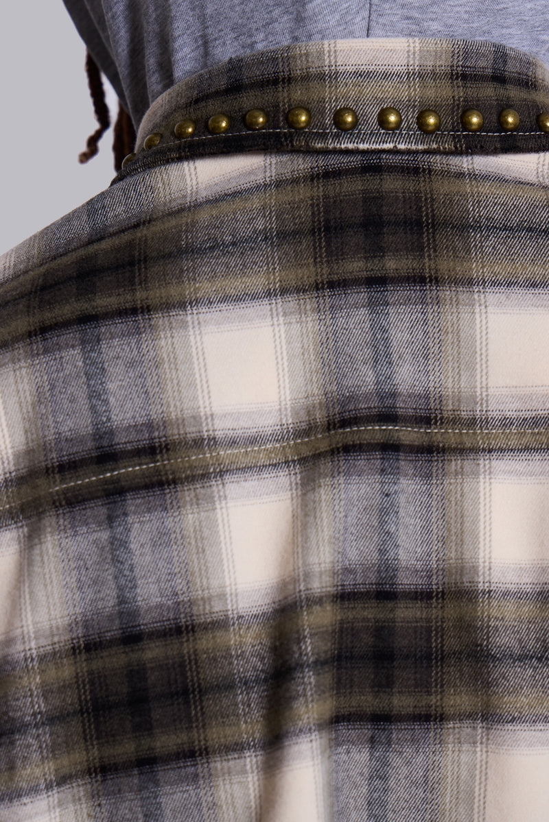 Taku Hooded Flannel Shirt