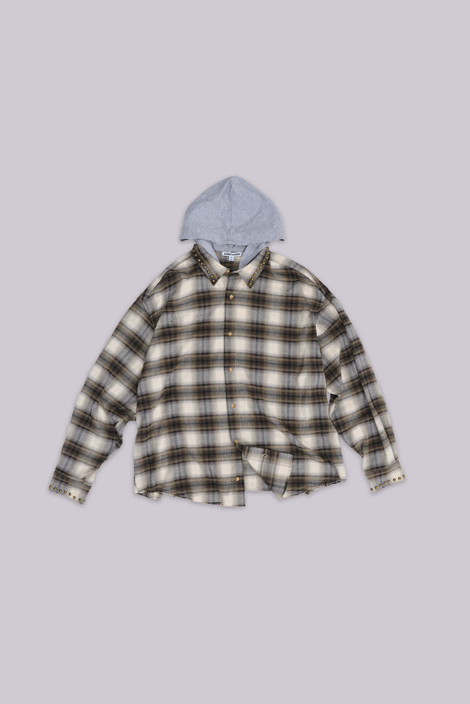 Taku Hooded Flannel Shirt