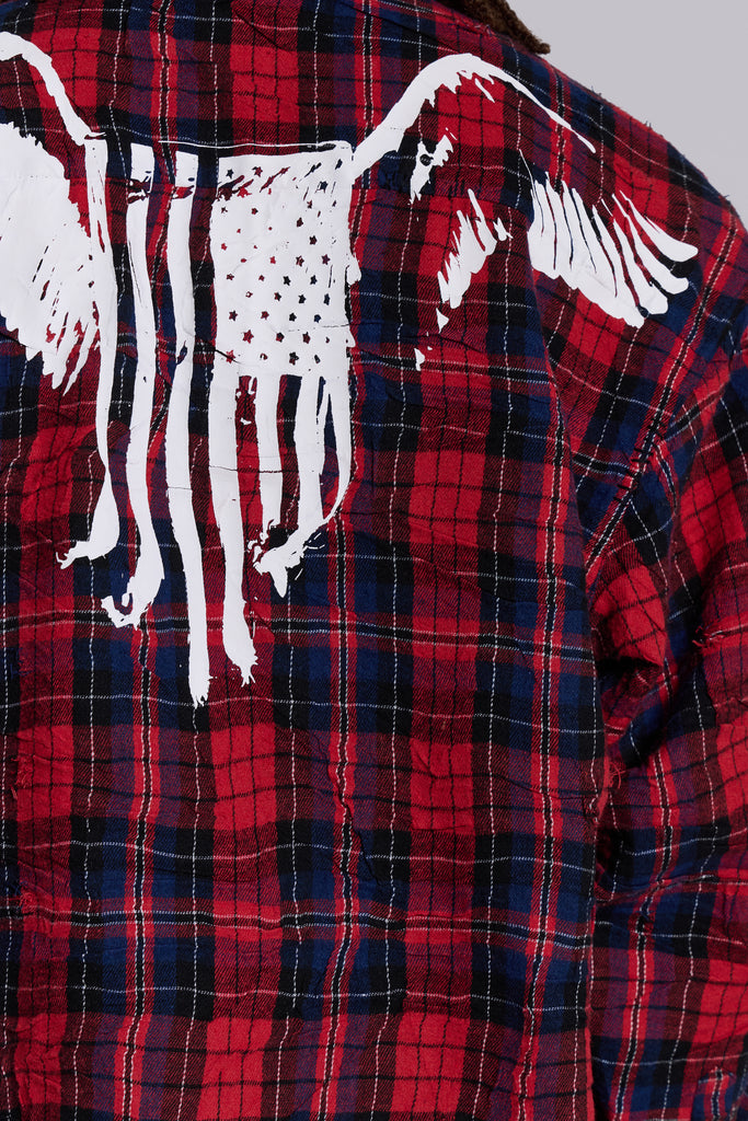 American Hawk Flannel Shirt | Jaded London | Clothing