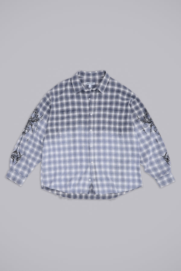 Kasper Inked Flannel Shirt