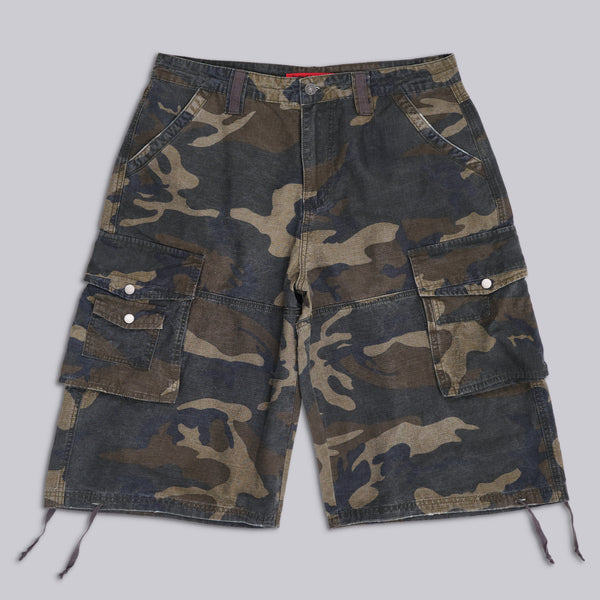 Shop Guerilla Camo Baggy Shorts | Jaded London | Clothing