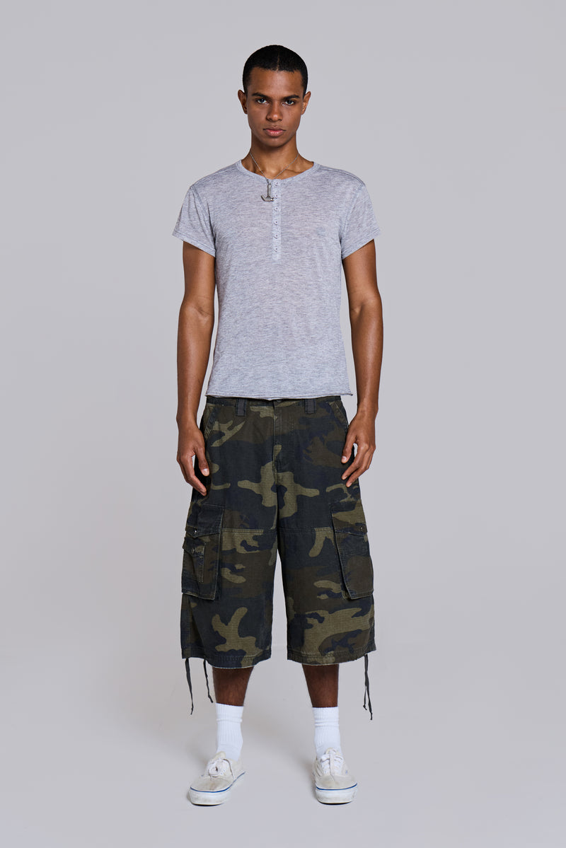 Shop Guerilla Camo Baggy Shorts | Jaded London | Clothing
