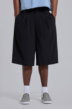 Black Goliath Tailored Baggy Shorts – view 1