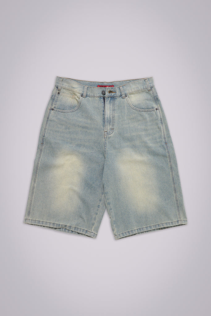 Light Wash Jumbo Jorts