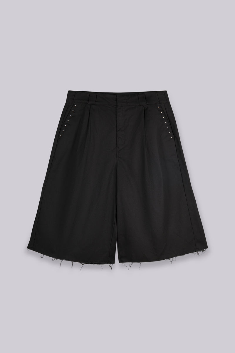 Studded Black XL Goliath Baggy Shorts