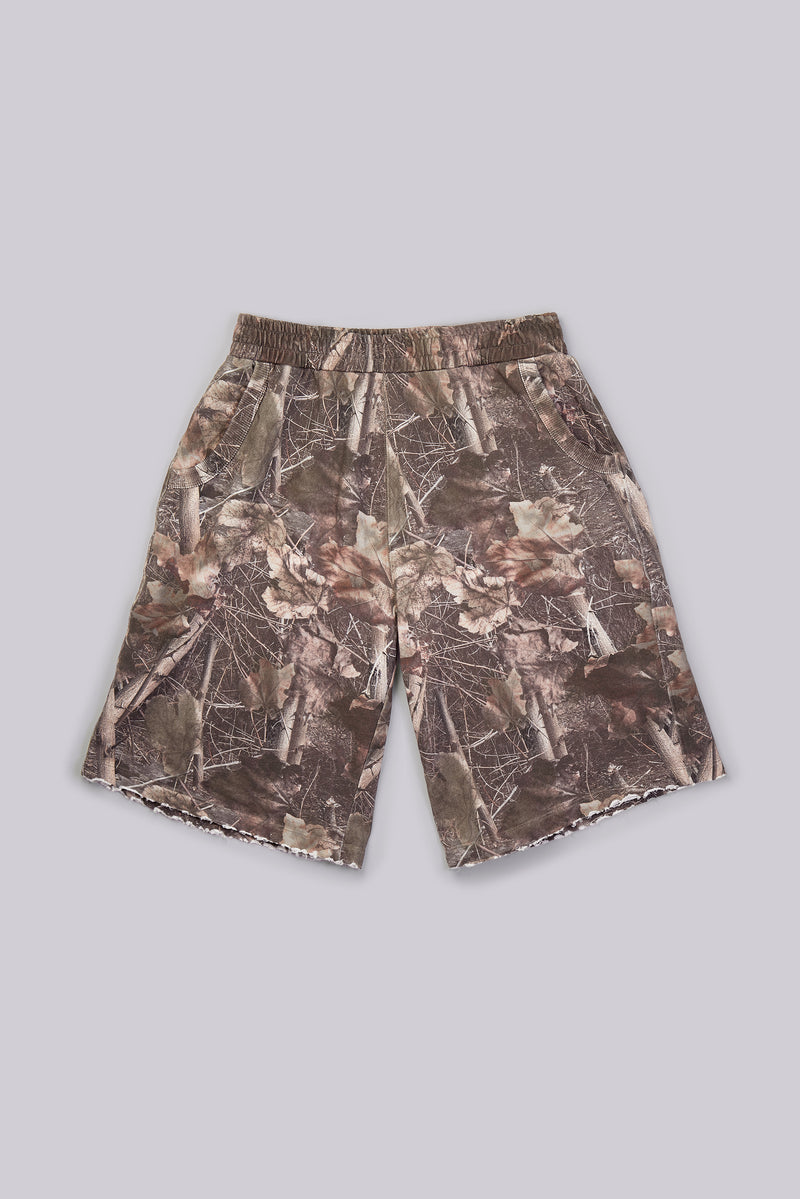 Woodland Camo Monster Jogger Shorts