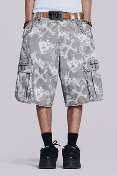 Strength Cargo Shorts - W26 / Grey