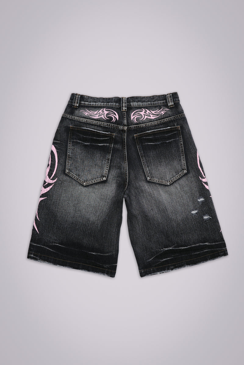 Pink Blade Colossus Jorts