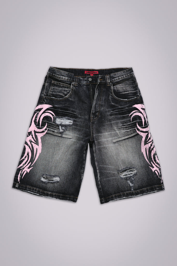 Pink Blade Colossus Jorts