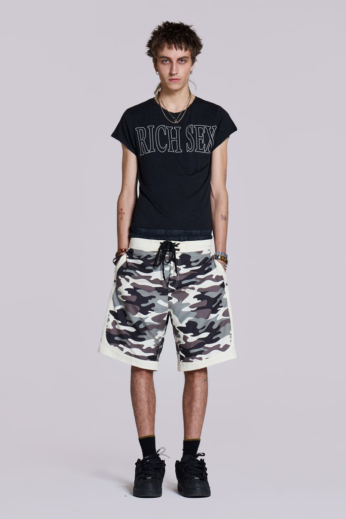 Washed Camo Board Shorts