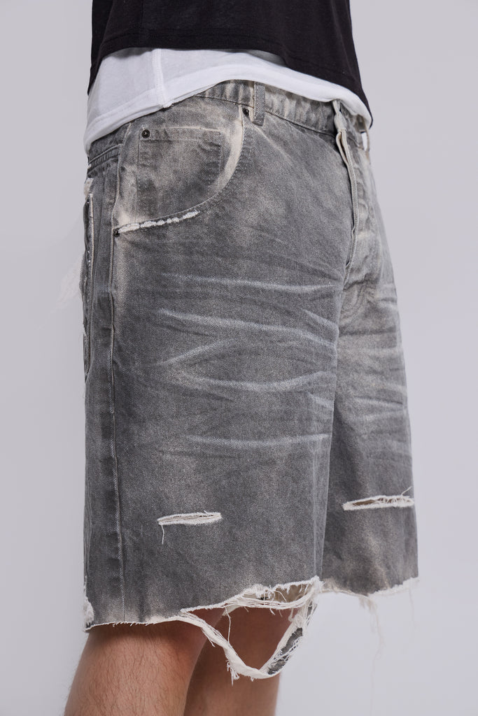 Dirty Studded Glasto Shorts