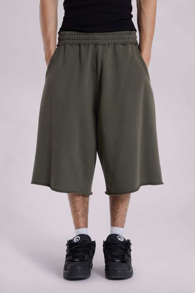 Khaki Monster Shorts