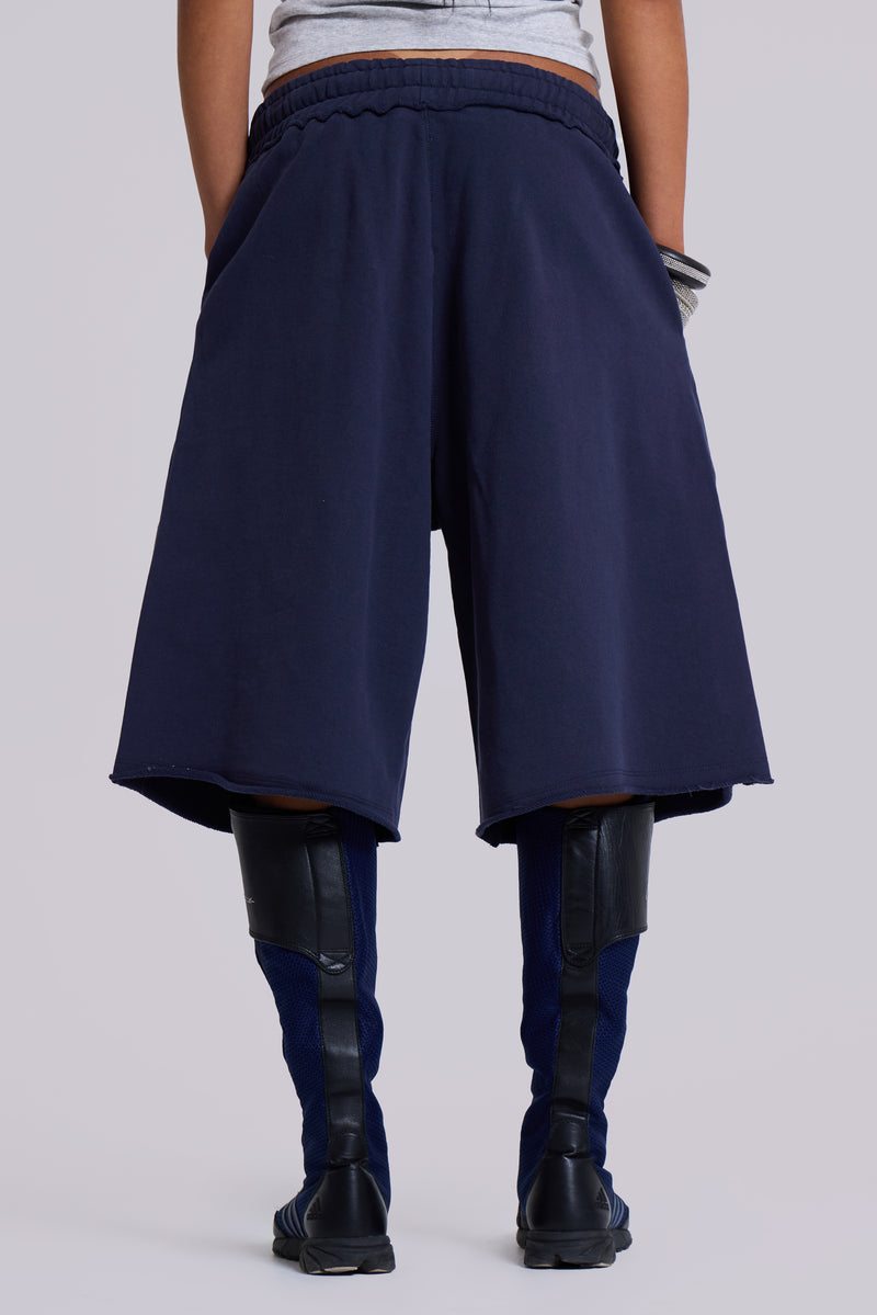 Navy Monster Shorts