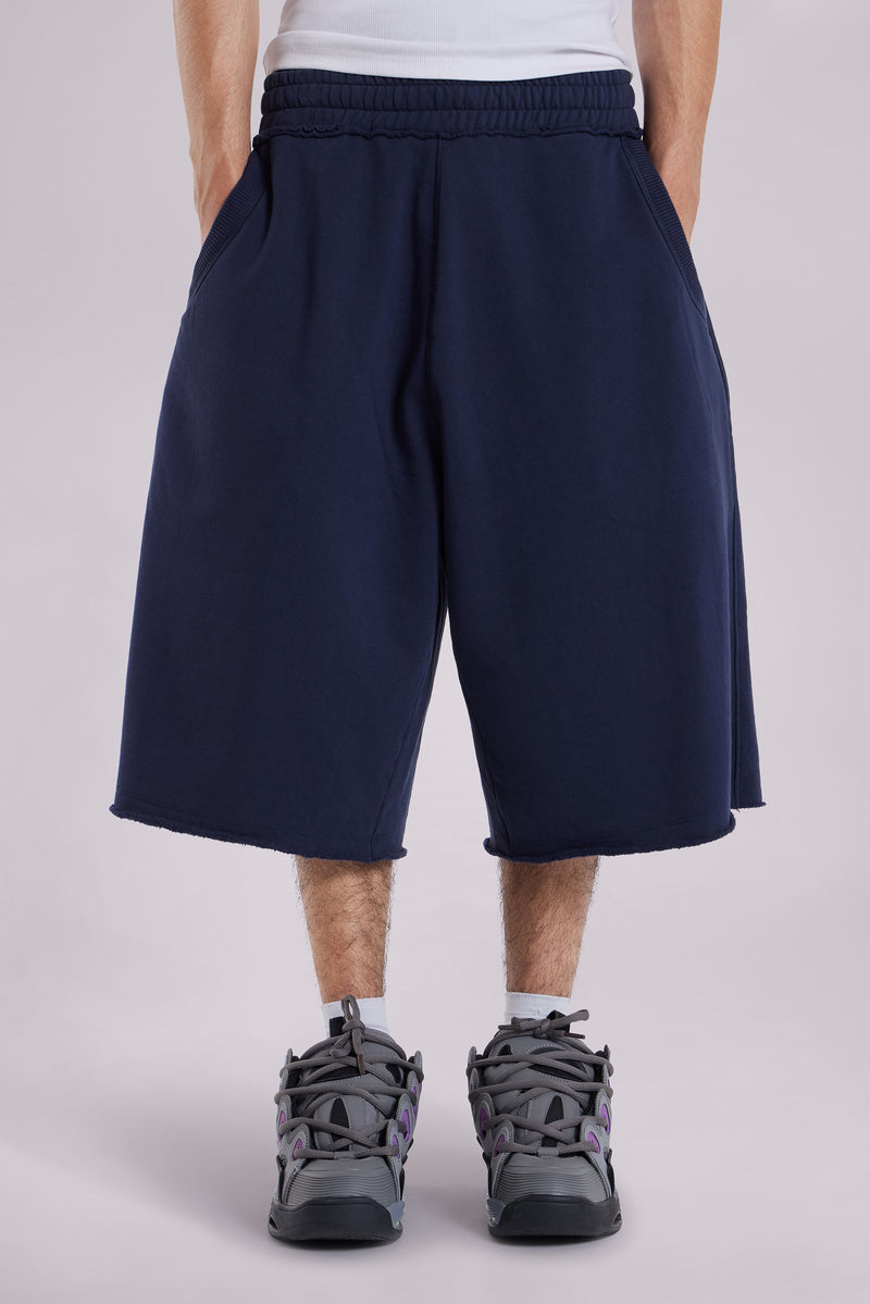 Navy Monster Shorts
