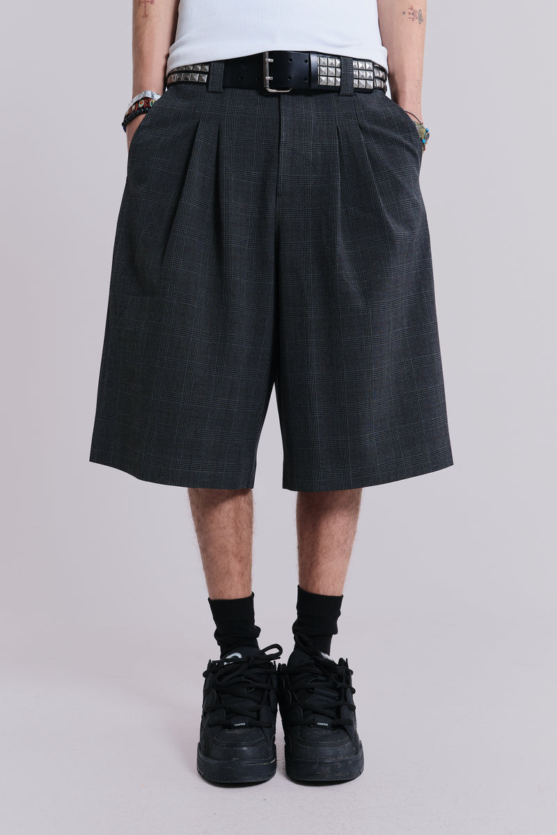 Dark Check Goliath Shorts