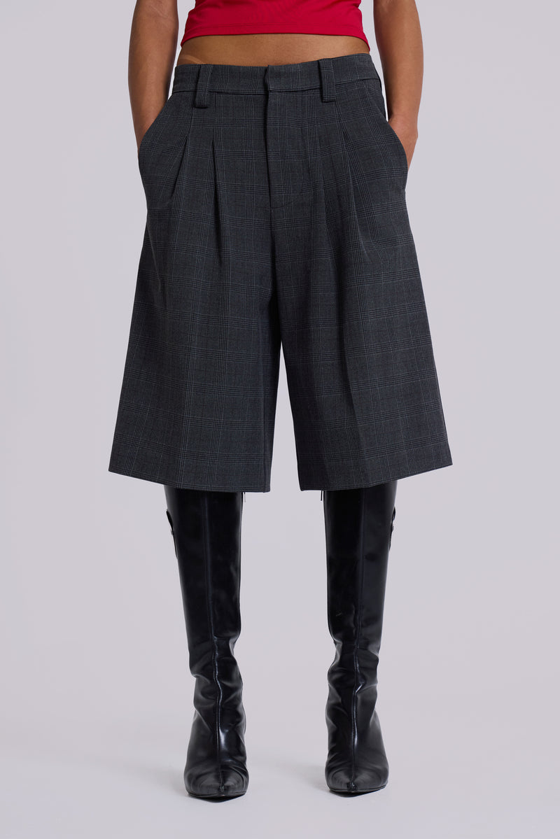 Dark Check Goliath Shorts