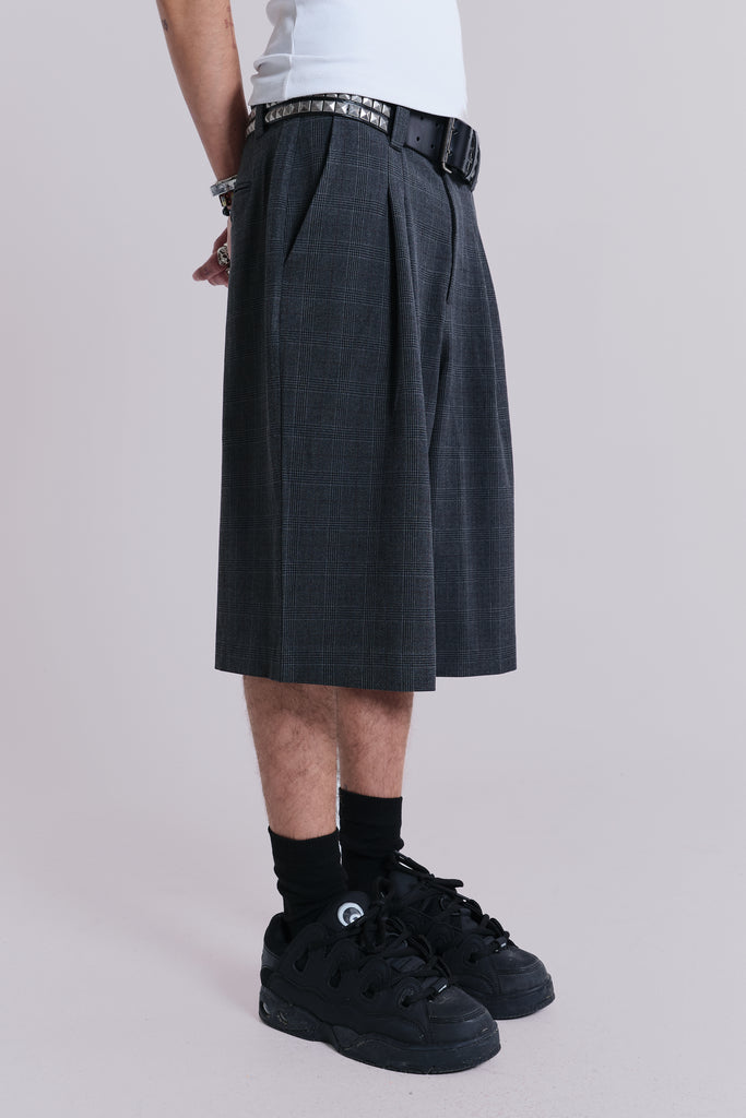 Dark Check Goliath Shorts