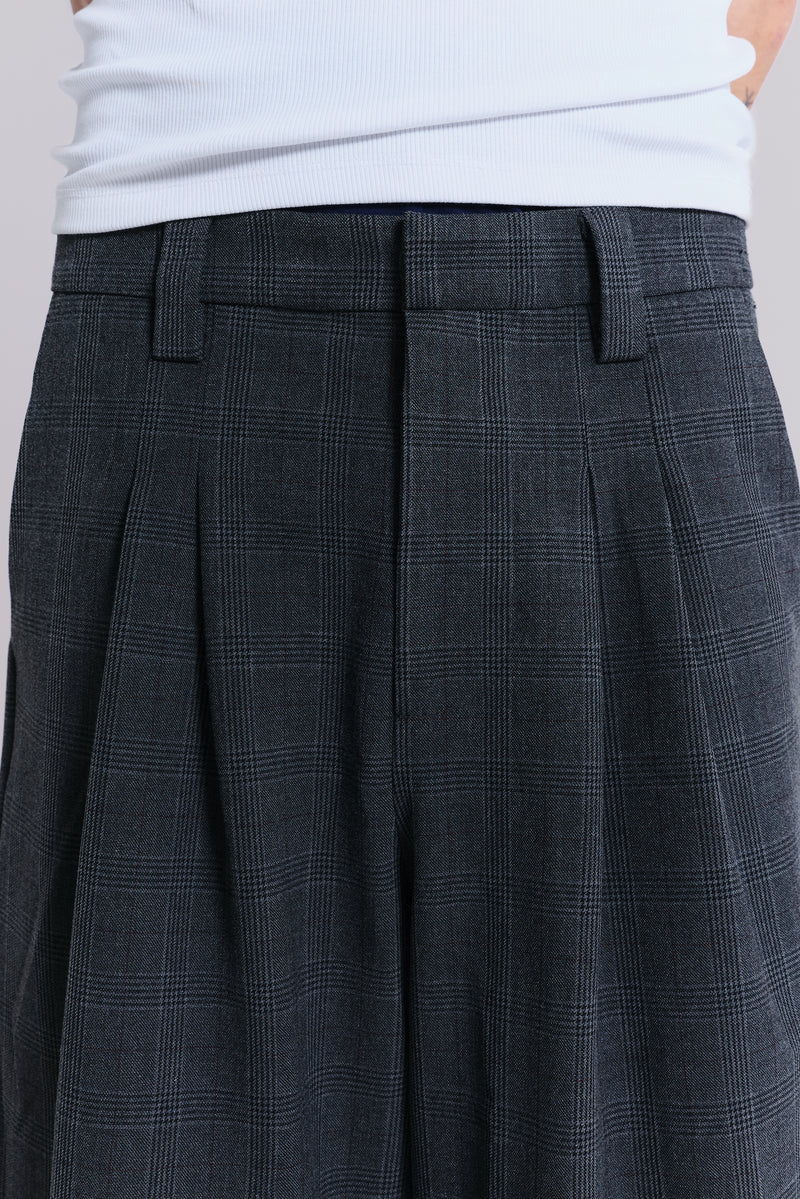 Dark Check Goliath Shorts