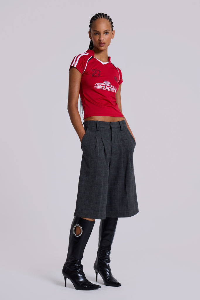 Dark Check Goliath Shorts