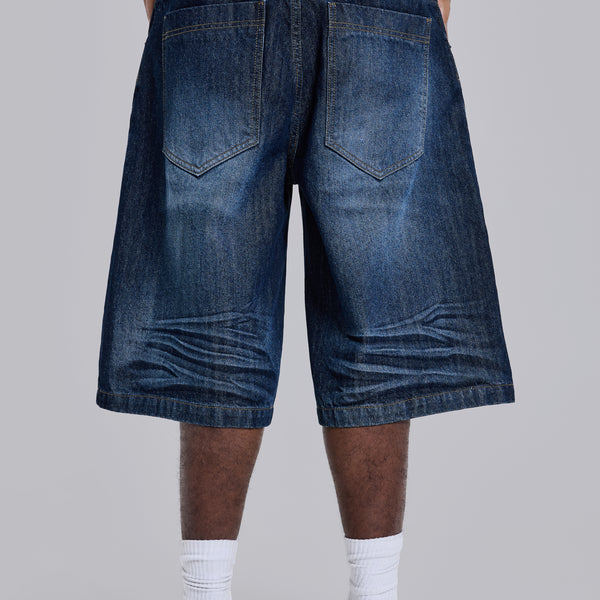 Union Jack Indigo Colossus Jorts