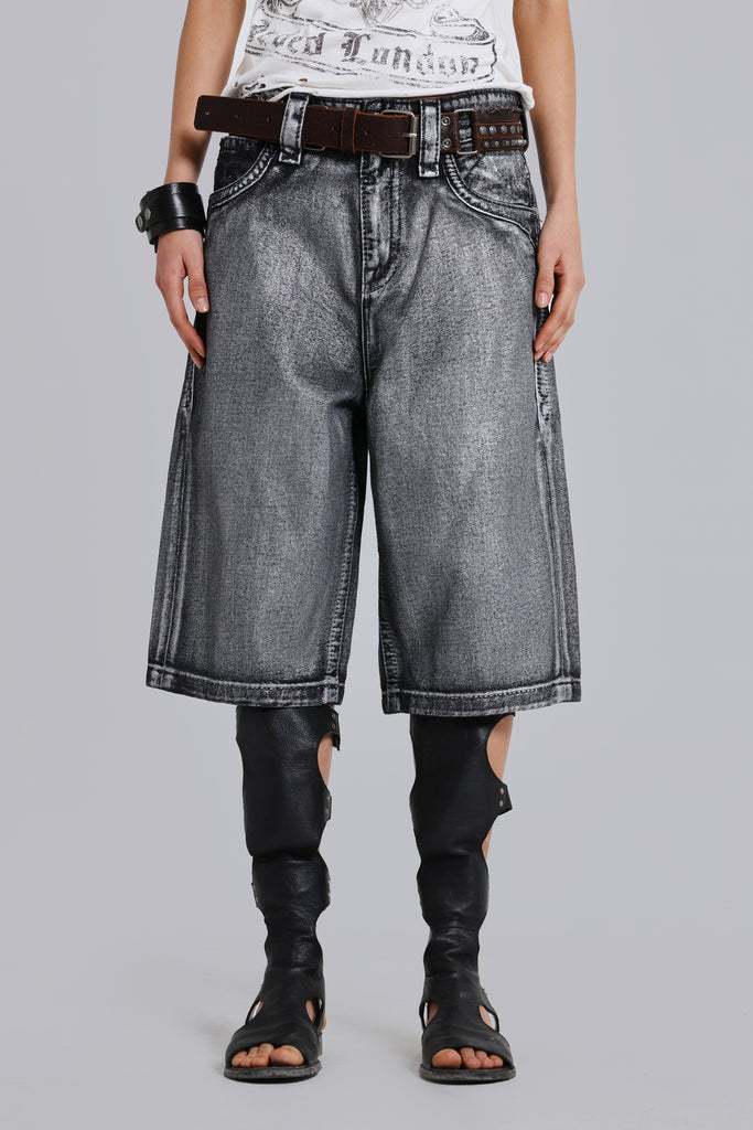 Rock Revival Silver Dust Shorts | Jaded London | Clothing