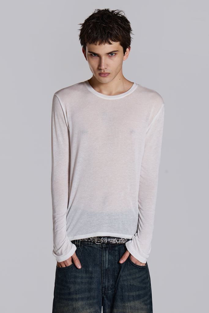 Shop White Mist Long Sleeve | Jaded London | Clothing