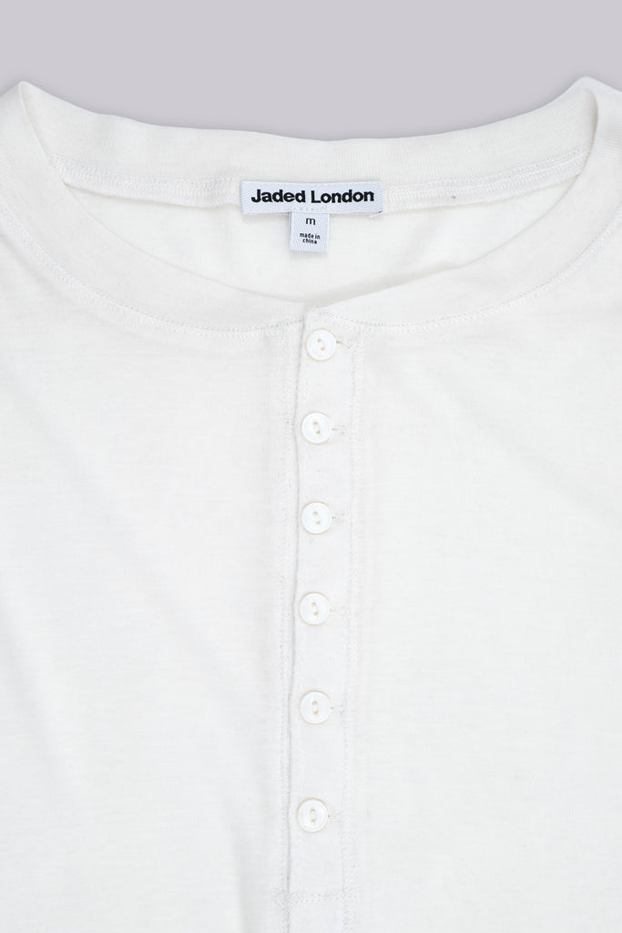 White Haze Long Sleeve Top | Jaded London | Clothing