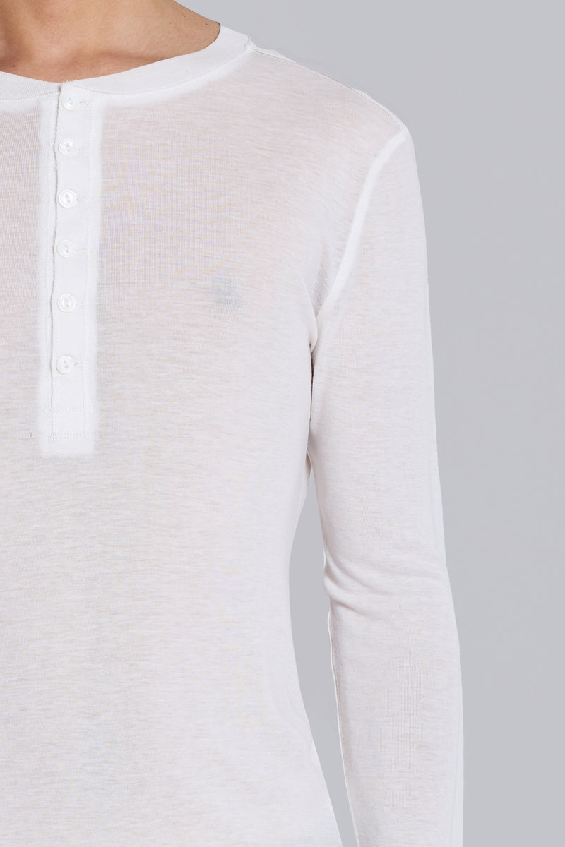 White Haze Long Sleeve Top | Jaded London | Clothing