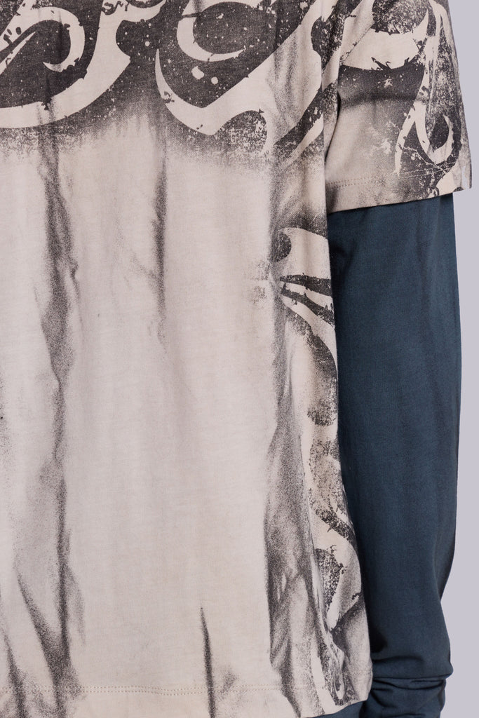 Waves Double Layer Long-sleeve Top