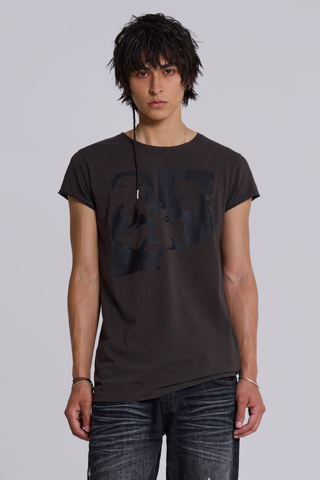 Vampire Stripe T-Shirt | Jaded London | Clothing