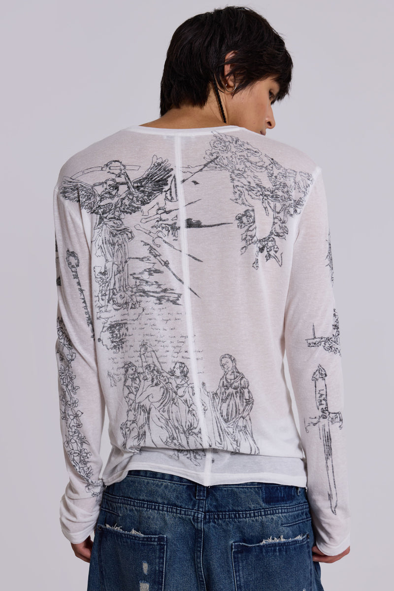 Archangel Mist Long Sleeve Top