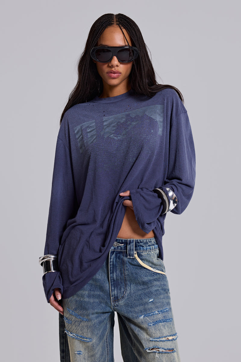 Angel Of Sorrow Long-Sleeve Top | Jaded London | Clothing