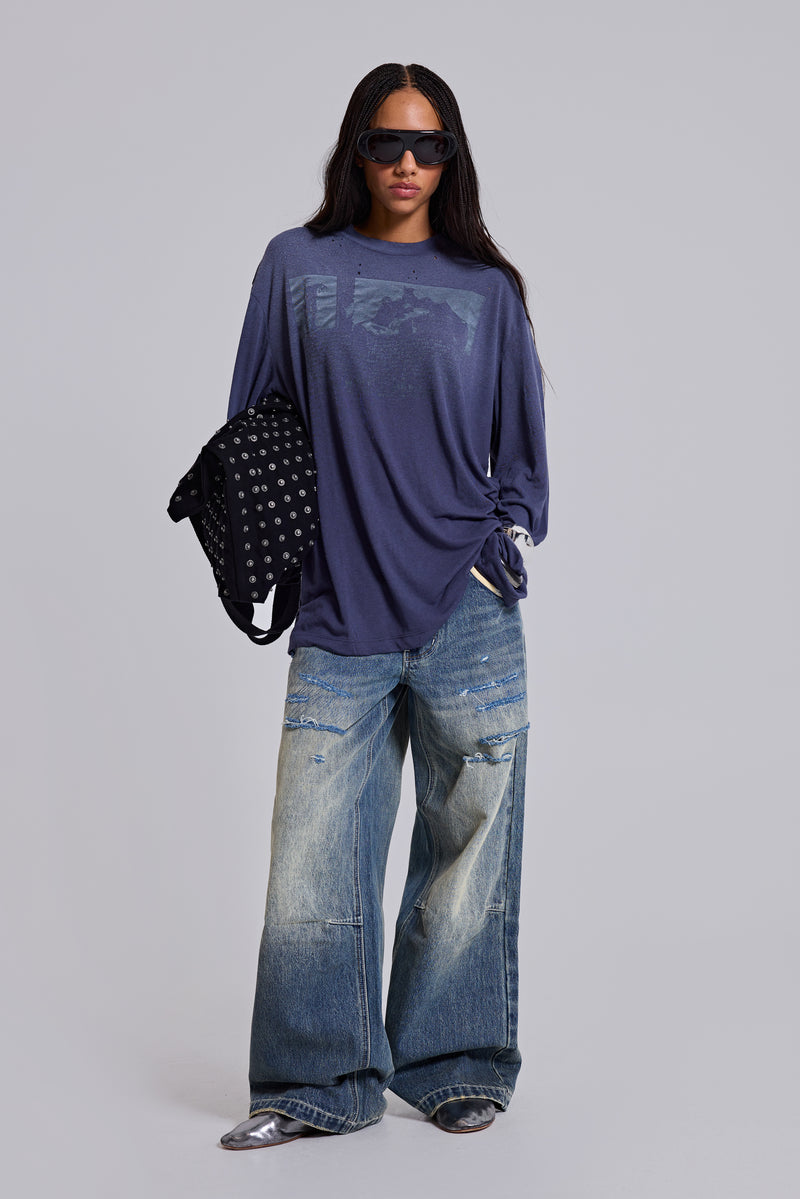 Torn Lowrise Colossus Jeans