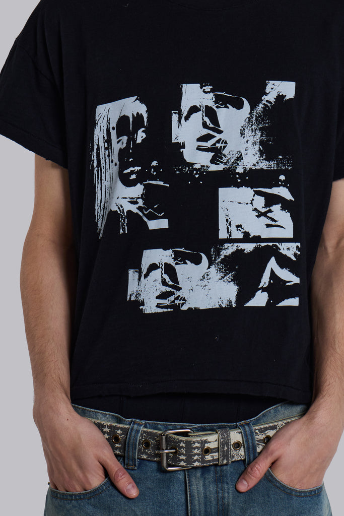 Cropped Gun Gun Girl Cropped T-Shirt | Jaded London | Clothing