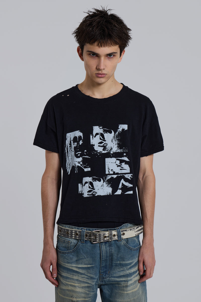 Gun Girl Cropped T-Shirt