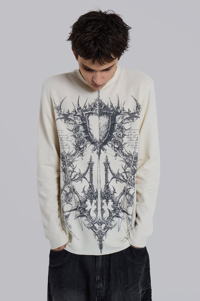 Kasper Digi Waffle T-shirt | Jaded London | Clothing