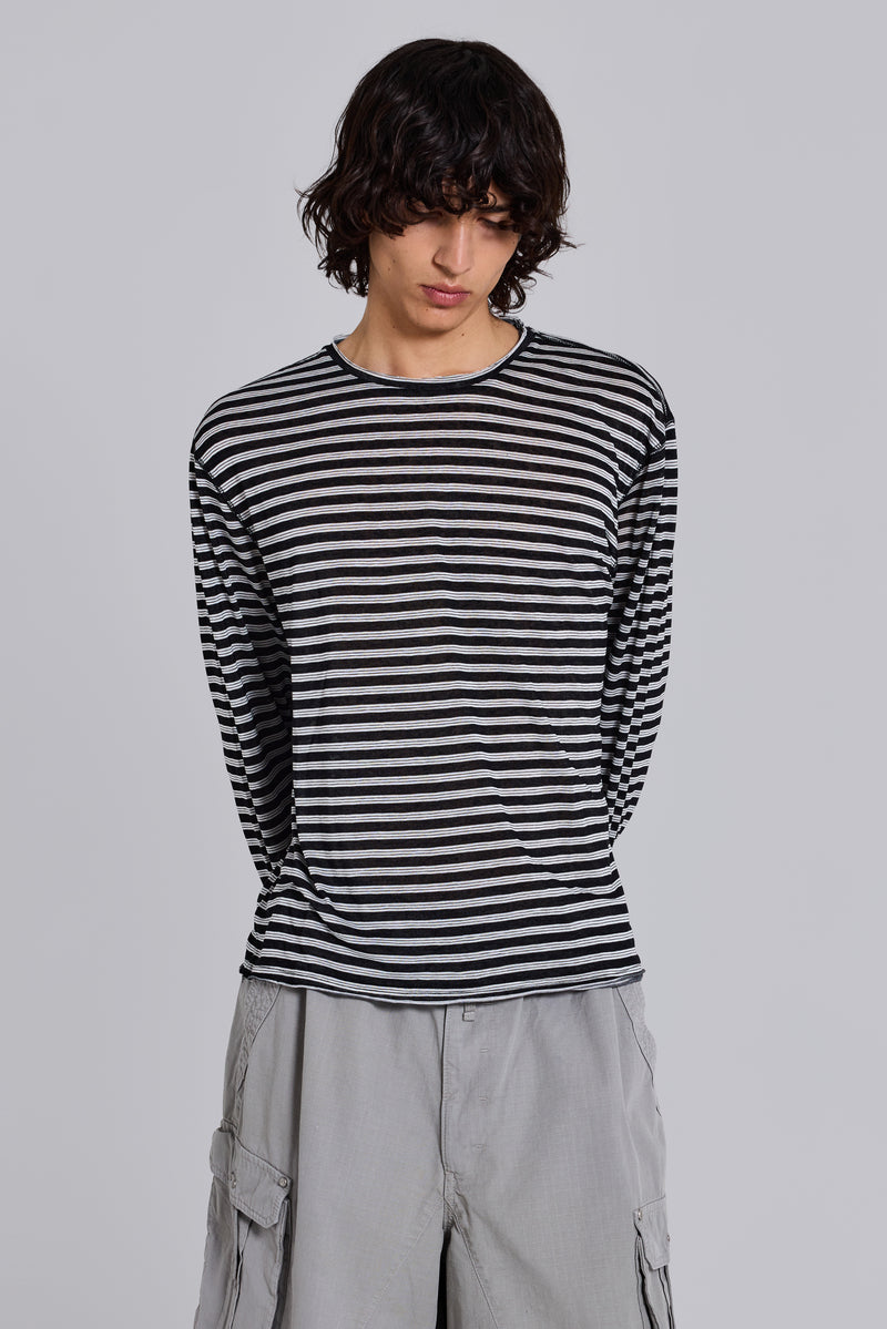 Stripe Longsleeve Top | Jaded London | Clothing
