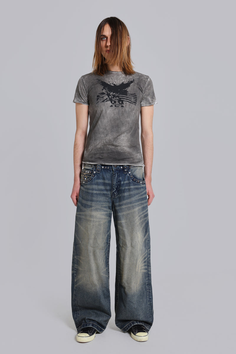 Rock Revival Faded Eagle T-Shirt