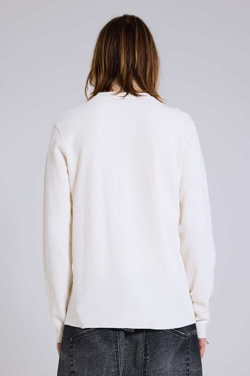 Rest In Music Waffle Long Sleeve Top