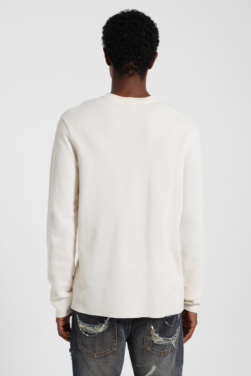Rest In Music Waffle Long Sleeve Top