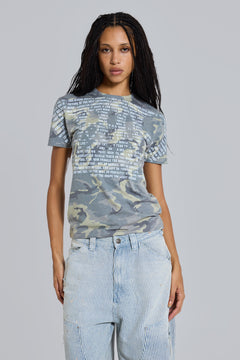 Skull Camo T-Shirt - XS / Camo